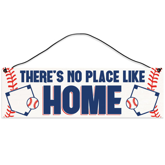 No Place Like Home | Handmade | Wood Sign | Wire Hanger/Stand | UV Printed | Solid Maple