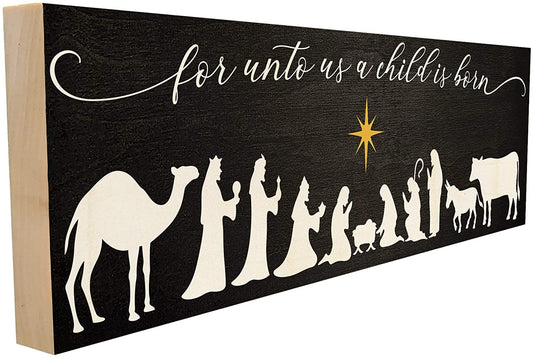 Unto us a Child is Born.